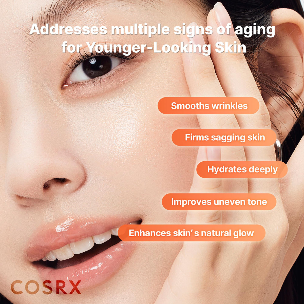 COSRX dispensing mask essence to show hydrating serum and quick absorption