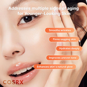 COSRX dispensing mask essence to show hydrating serum and quick absorption