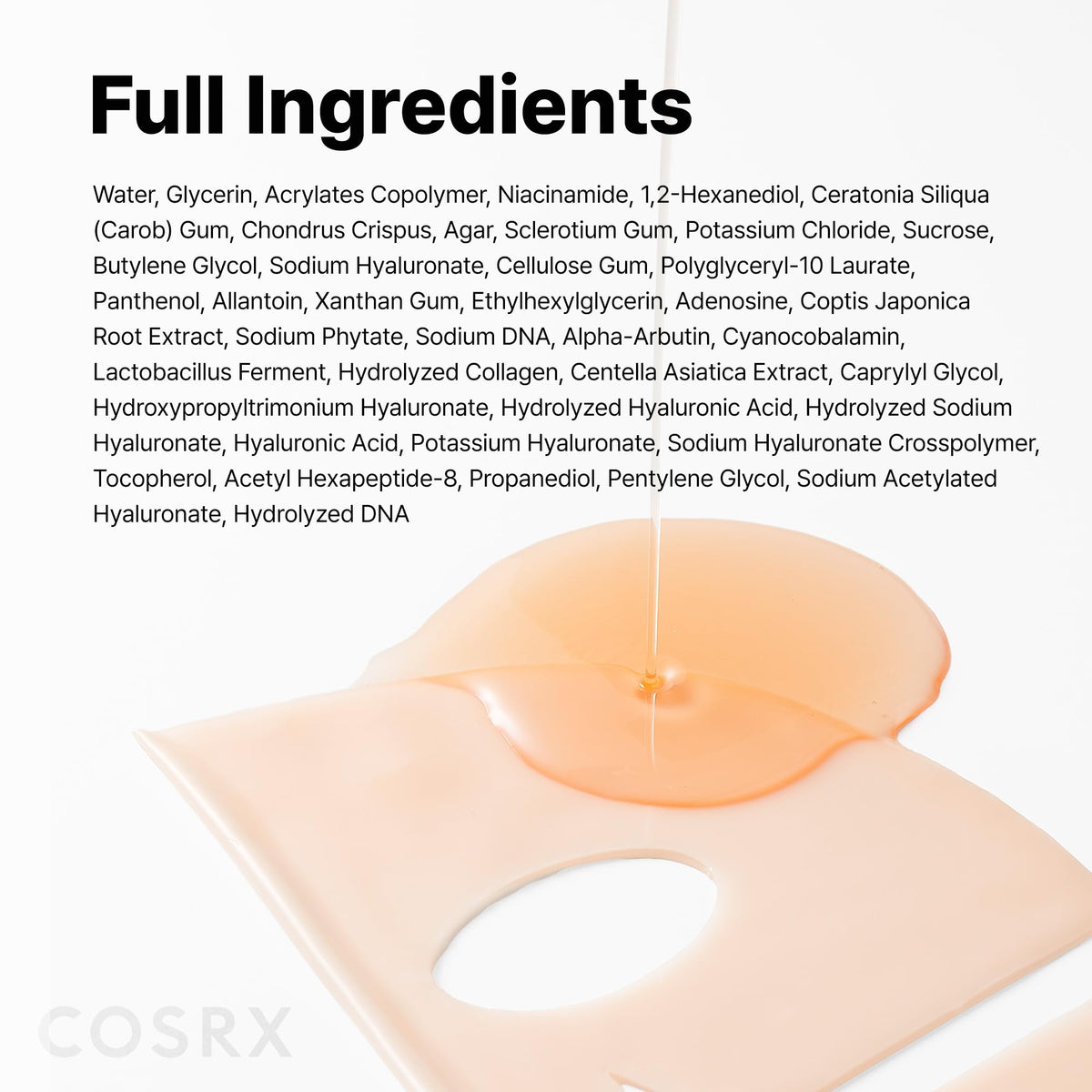 COSRX lifestyle bathroom vanity setup showing mask as part of nightly care