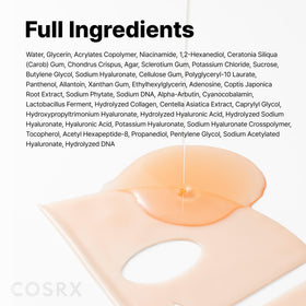 COSRX lifestyle bathroom vanity setup showing mask as part of nightly care