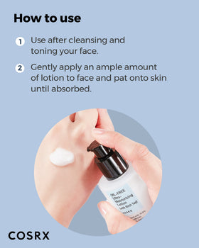 COSRX on bathroom shelf within routine showing compatibility with skincare steps