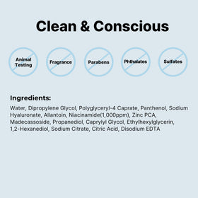 COSRX bottle on bathroom counter illustrating morning and evening routine