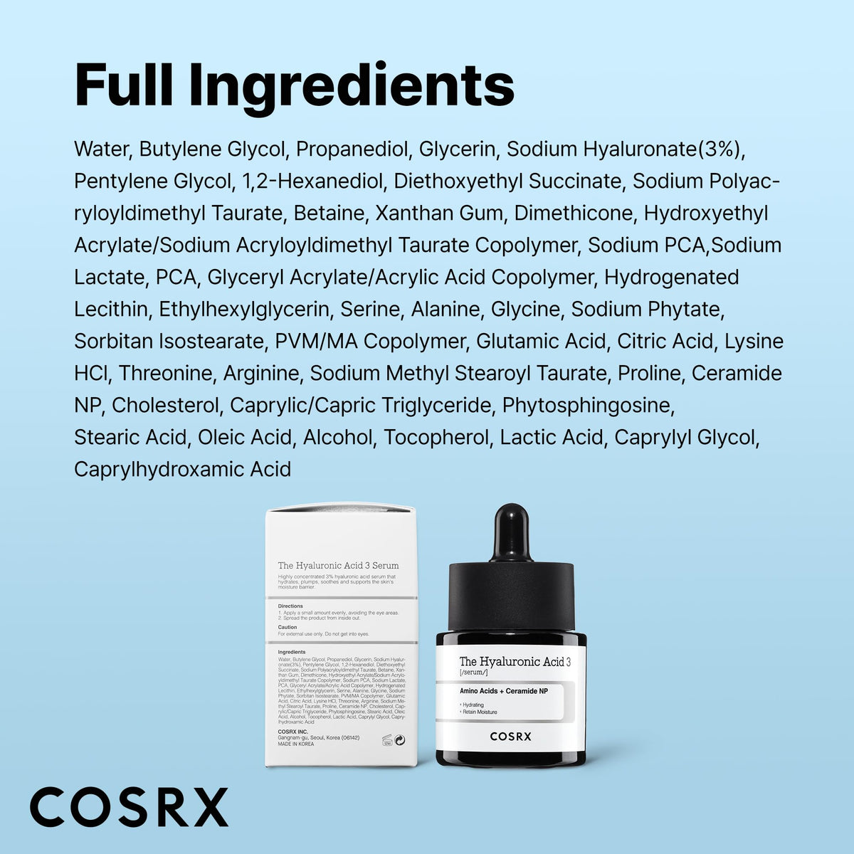 COSRX bottle on bathroom shelf in lifestyle scene for daily routine benefit