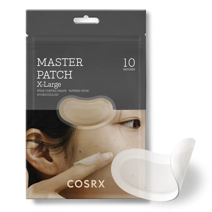 COSRX front packaging showing product name and count for quick identification and trust
