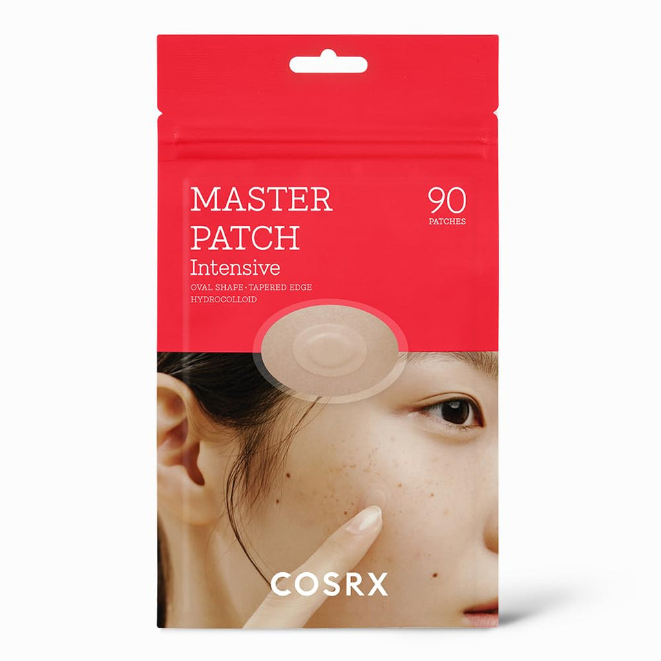 COSRX pack front view showing product branding and 90 patches for discreet spot care