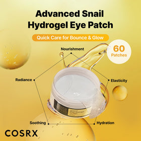 COSRX open jar with hydrogel patches displayed for contents view