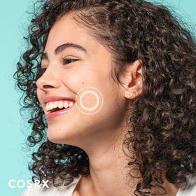 COSRX patch worn overnight to absorb impurities while you sleep