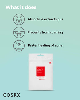 COSRX pack label and ingredient panel highlighting gentle, skin-friendly benefit