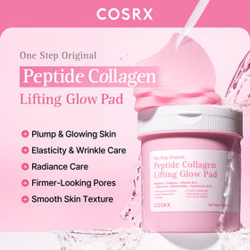 COSRX close-up of pad texture soaked in essence for smooth application