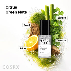 COSRX bottle on bathroom counter lifestyle image showing easy daily use
