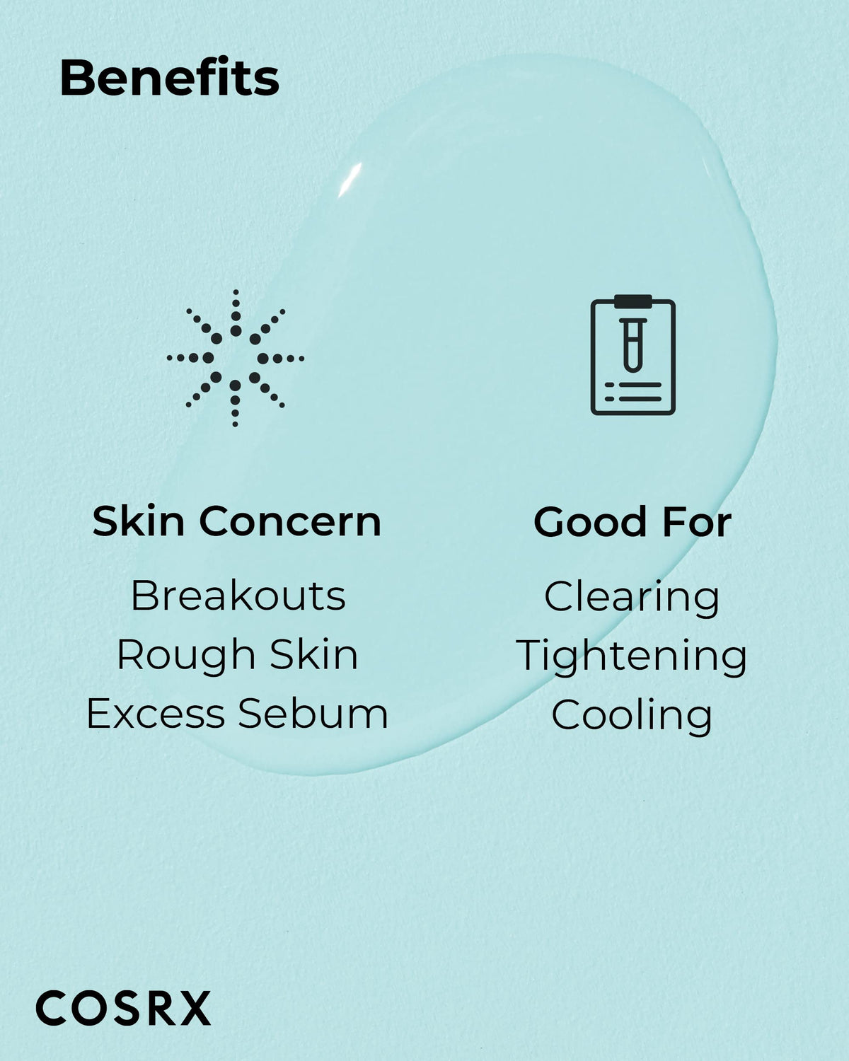 COSRX on bathroom shelf in routine setting portraying everyday use benefit