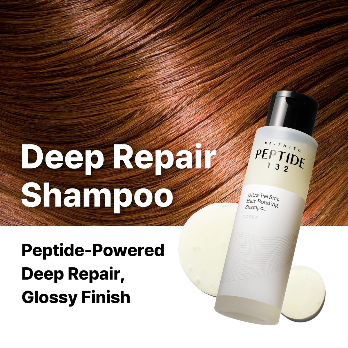 COSRX pump dispensing shampoo showing consistency and easy application benefit