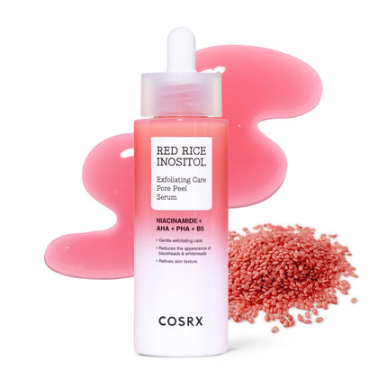 COSRX bottle front view showing product and benefits