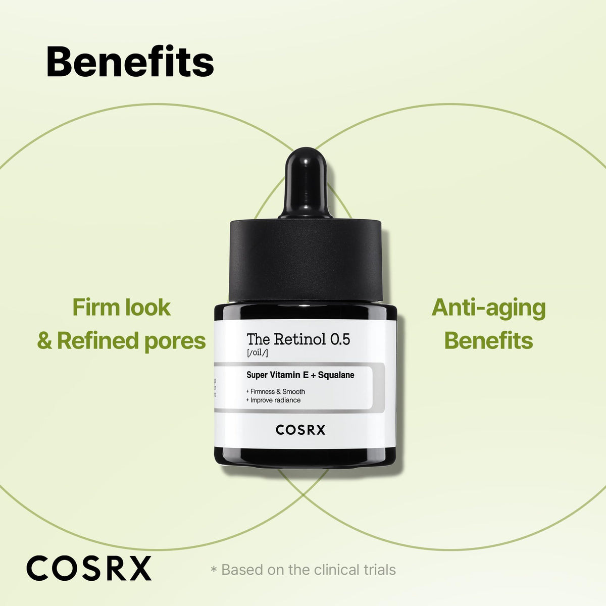 COSRX pipette with oil drops demonstrating precise, hygienic application