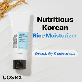 COSRX rice extract ingredient visual emphasizing natural nourishment