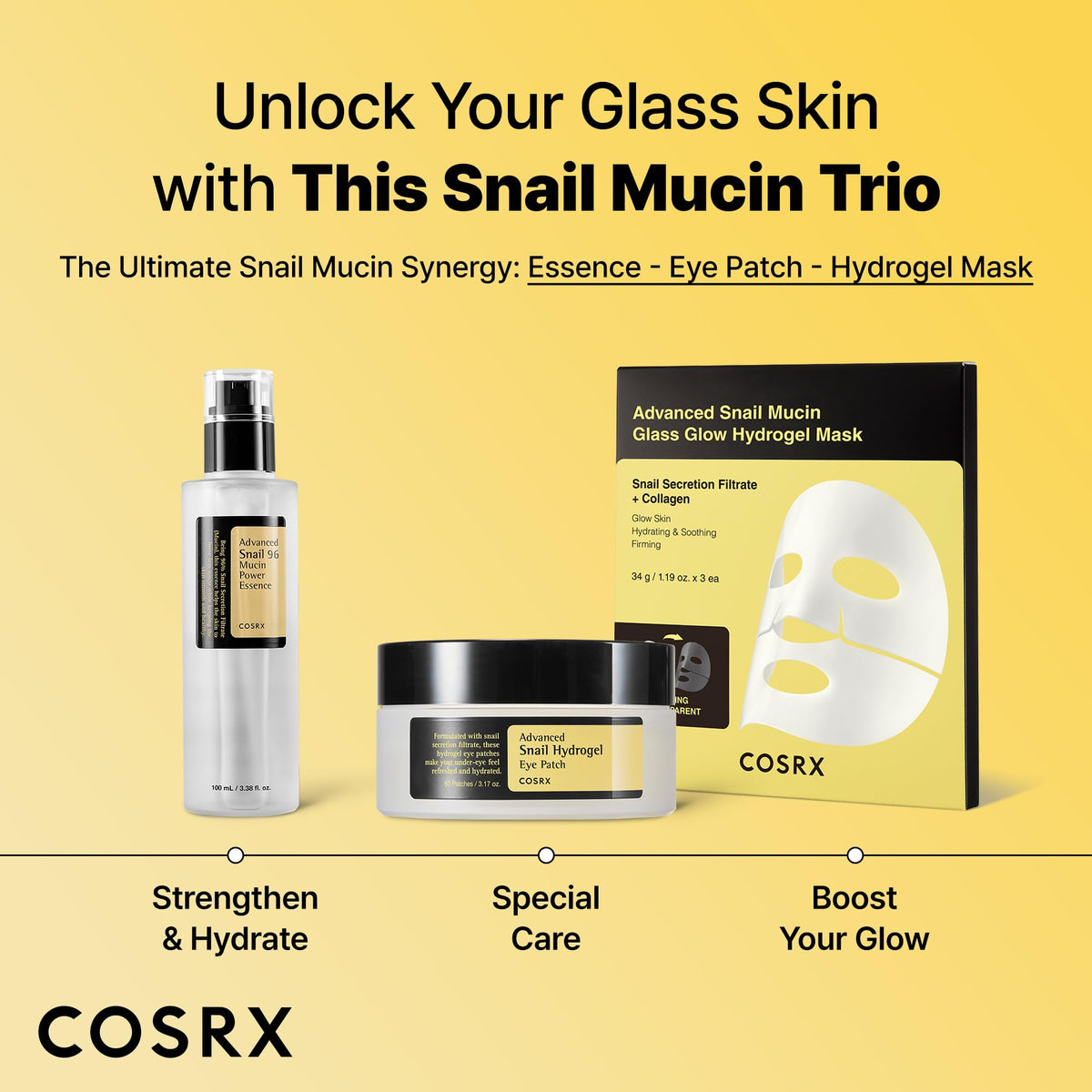 COSRX patch held in hand for size and scale comparison benefit