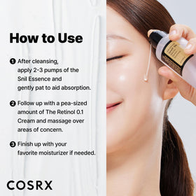 COSRX bottles next to common objects to show product size and travel-friendly scale