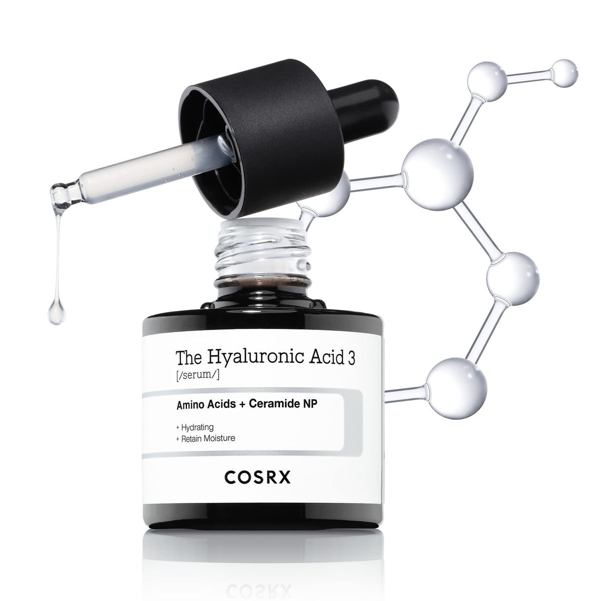 COSRX front label view showing product name and clean packaging benefits