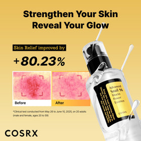 COSRX texture close-up of lightweight essence for fast absorption