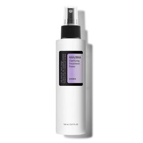COSRX toner front packaging showing bottle and label benefits