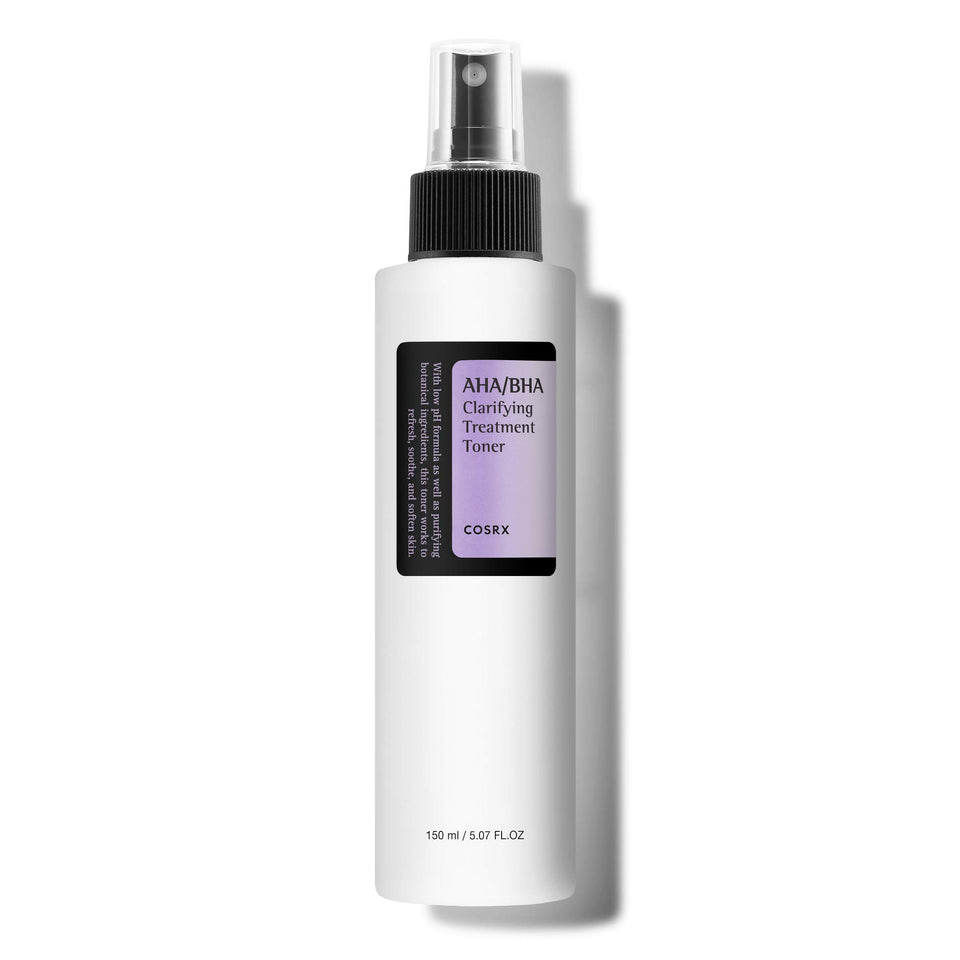COSRX toner front packaging showing bottle and label benefits