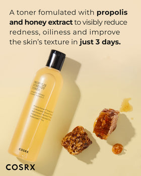 COSRX pouring texture close-up highlighting lightweight, fast-absorbing hydration