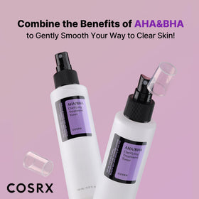 COSRX toner texture close-up illustrating lightweight watery feel