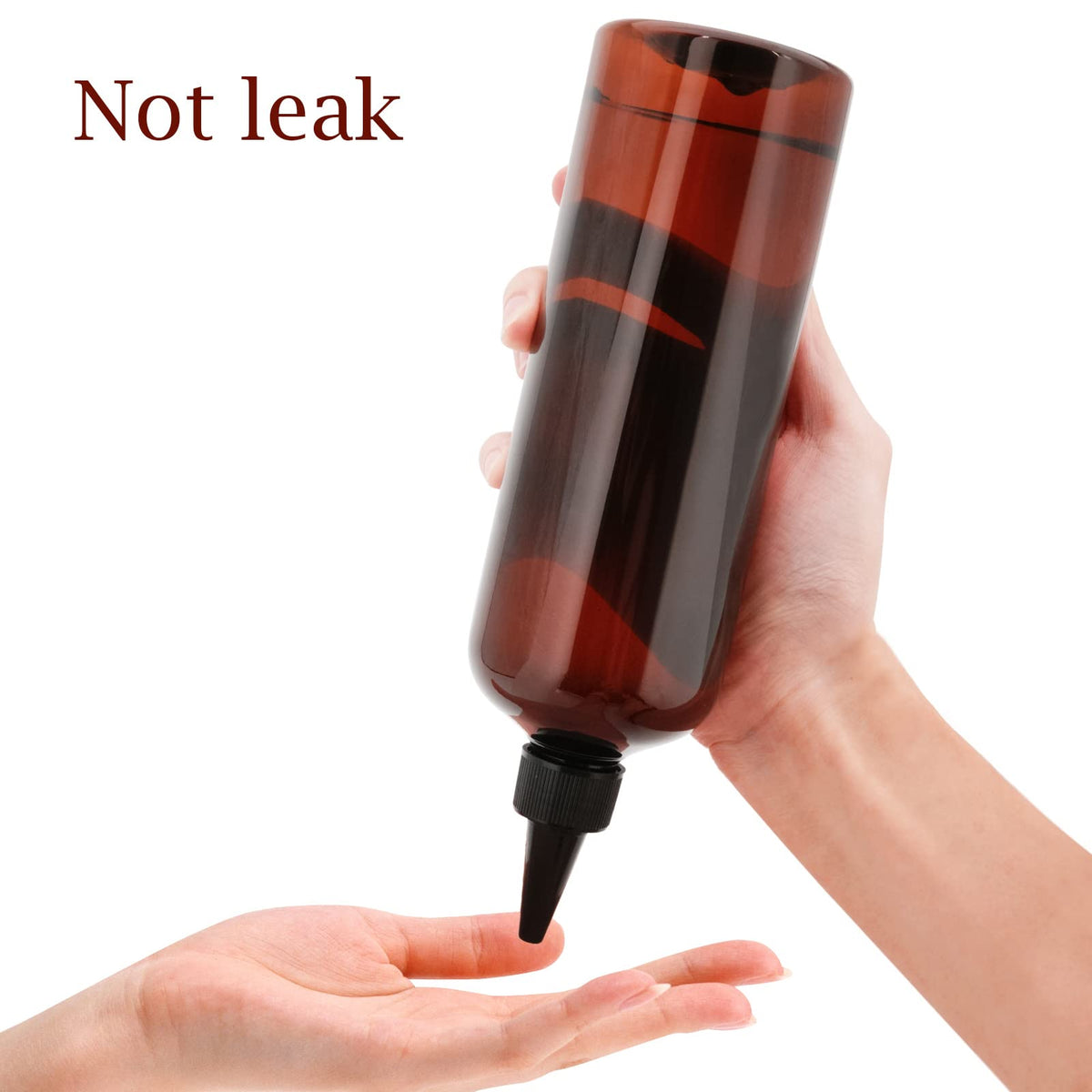 Cosywell bottle filled with oil for refillable, salon-ready storage