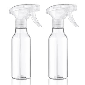 Cosywell clear bottle front view showing transparent body and included nozzle for easy monitoring