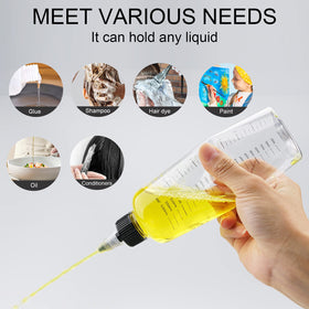 Cosywell in-use applying hair dye with precise nozzle for neater, targeted application