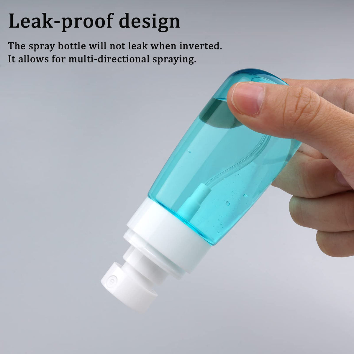 Cosywell bottle mid-refill showing wide-mouth for easy pouring without spills