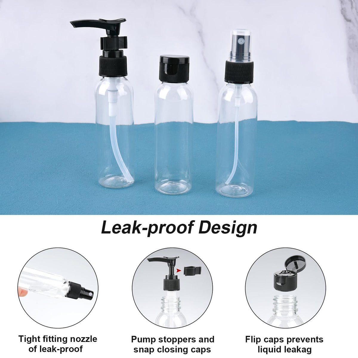 Cosywell spray bottle creating mist to show convenient application benefit
