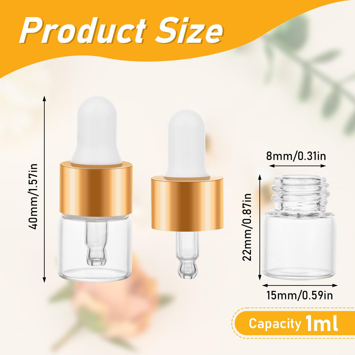 COTOM threaded bottle mouth with silicone gasket demonstrating secure, leak-resistant seal