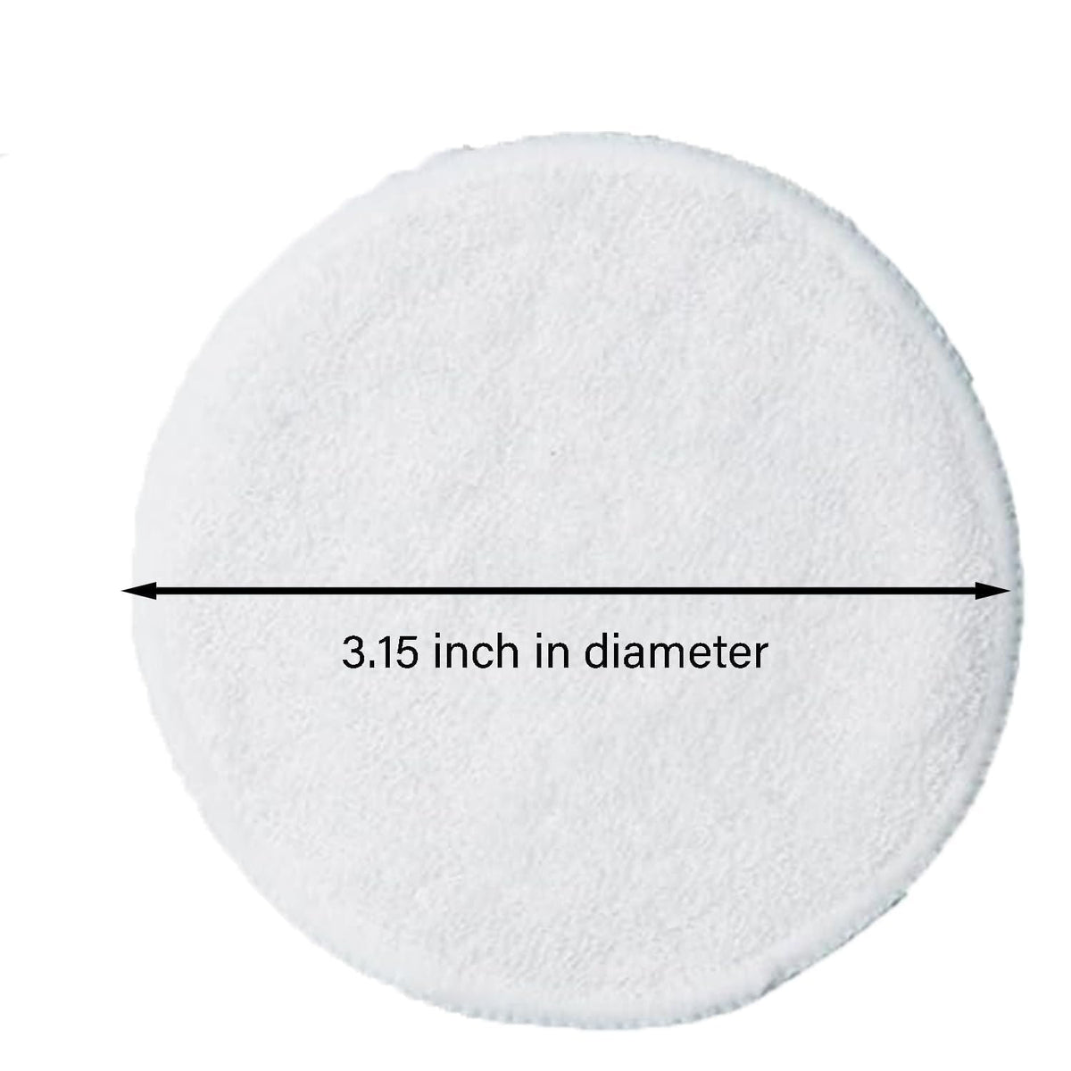 Cottonessence close-up texture of bamboo cotton rounds gentle on skin