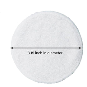Cottonessence close-up texture of bamboo cotton rounds gentle on skin