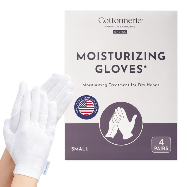COTTONNERIE front packaging showing four pairs and product benefits for overnight care