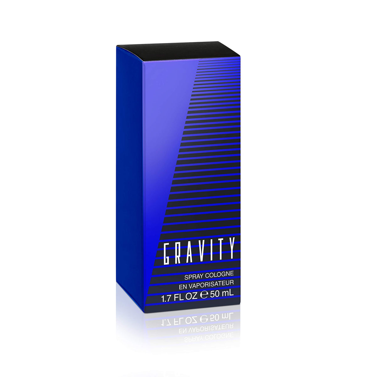 Coty Classics Gravity close-up of bottle texture and cap highlighting refined design