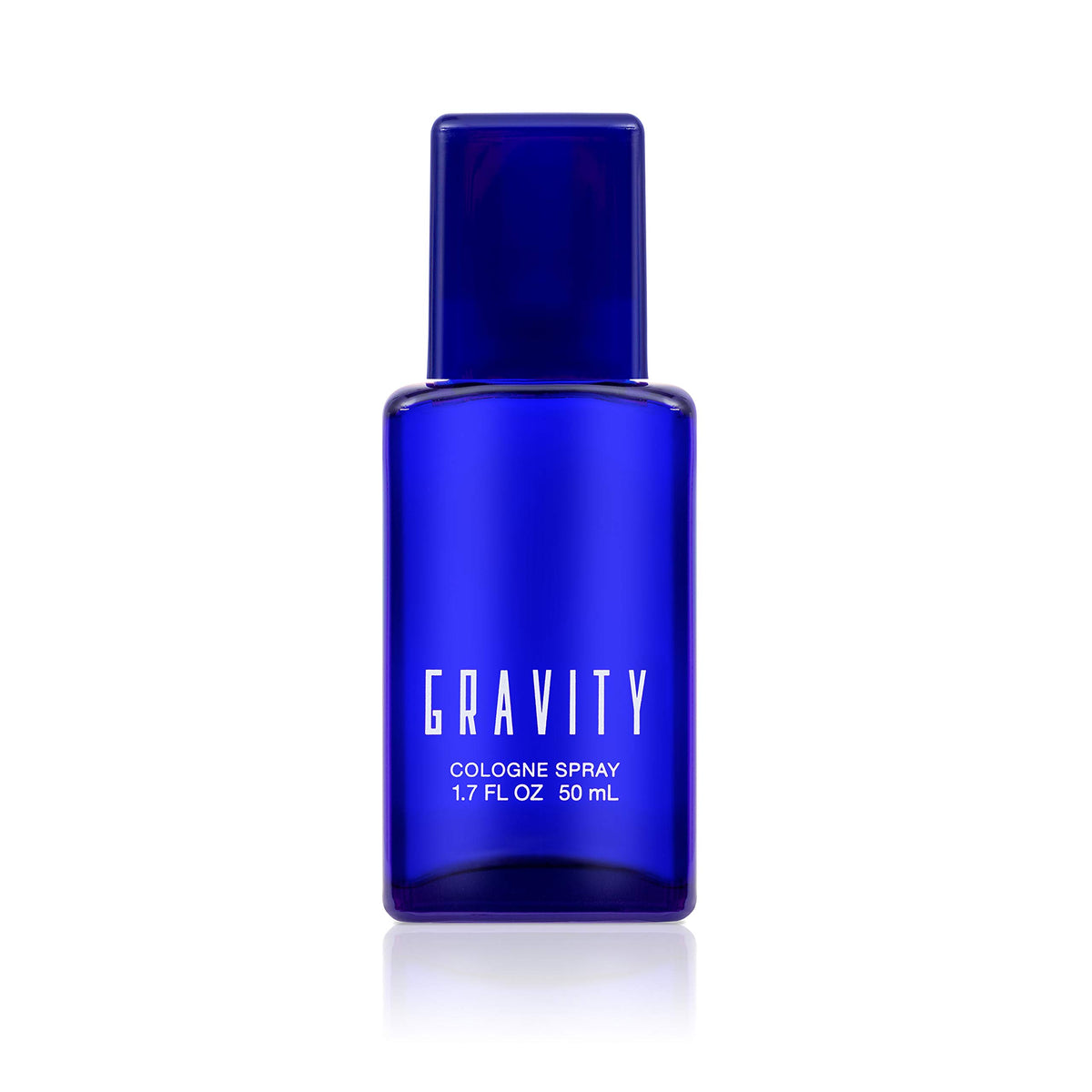 Coty Classics Gravity beside a passport showing travel-friendly 1.7 fl oz portability