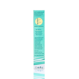 CoTZ ingredients list image noting fragrance-free and preservative-free