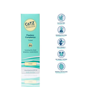 CoTZ close-up texture swirl highlighting creamy, non-greasy moisturizing feel