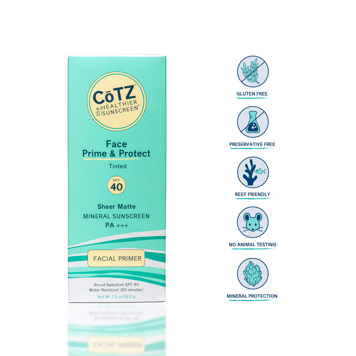 CoTZ texture close-up highlighting silky matte finish and smooth blend