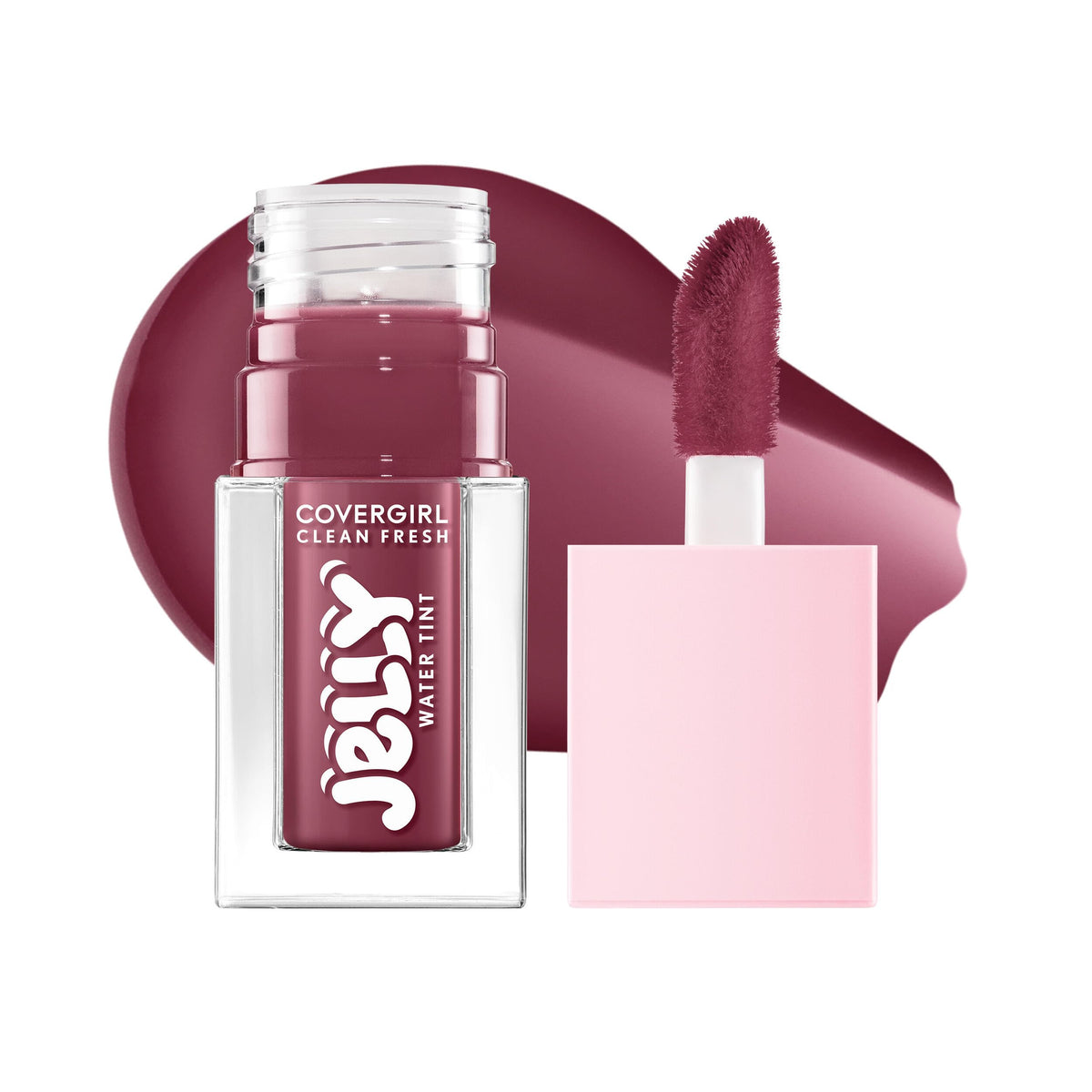 COVERGIRL front packaging showing shade 60 Berry Wiggle and product benefit