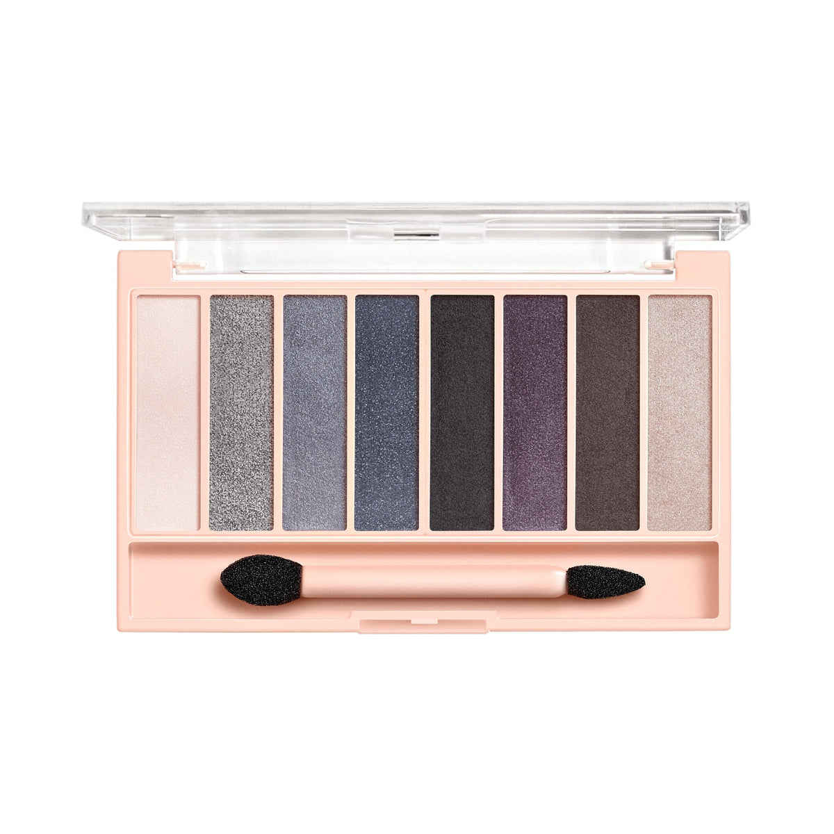 COVERGIRL close-up of powder pans showing texture and blendable payoff for smooth application