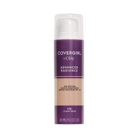 COVERGIRL front bottle view showing label and shade for easy selection