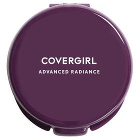 COVERGIRL compact held in hand to show size and travel-friendly convenience