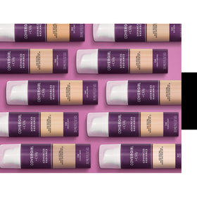 COVERGIRL foundation next to pressed powder showing how to set makeup