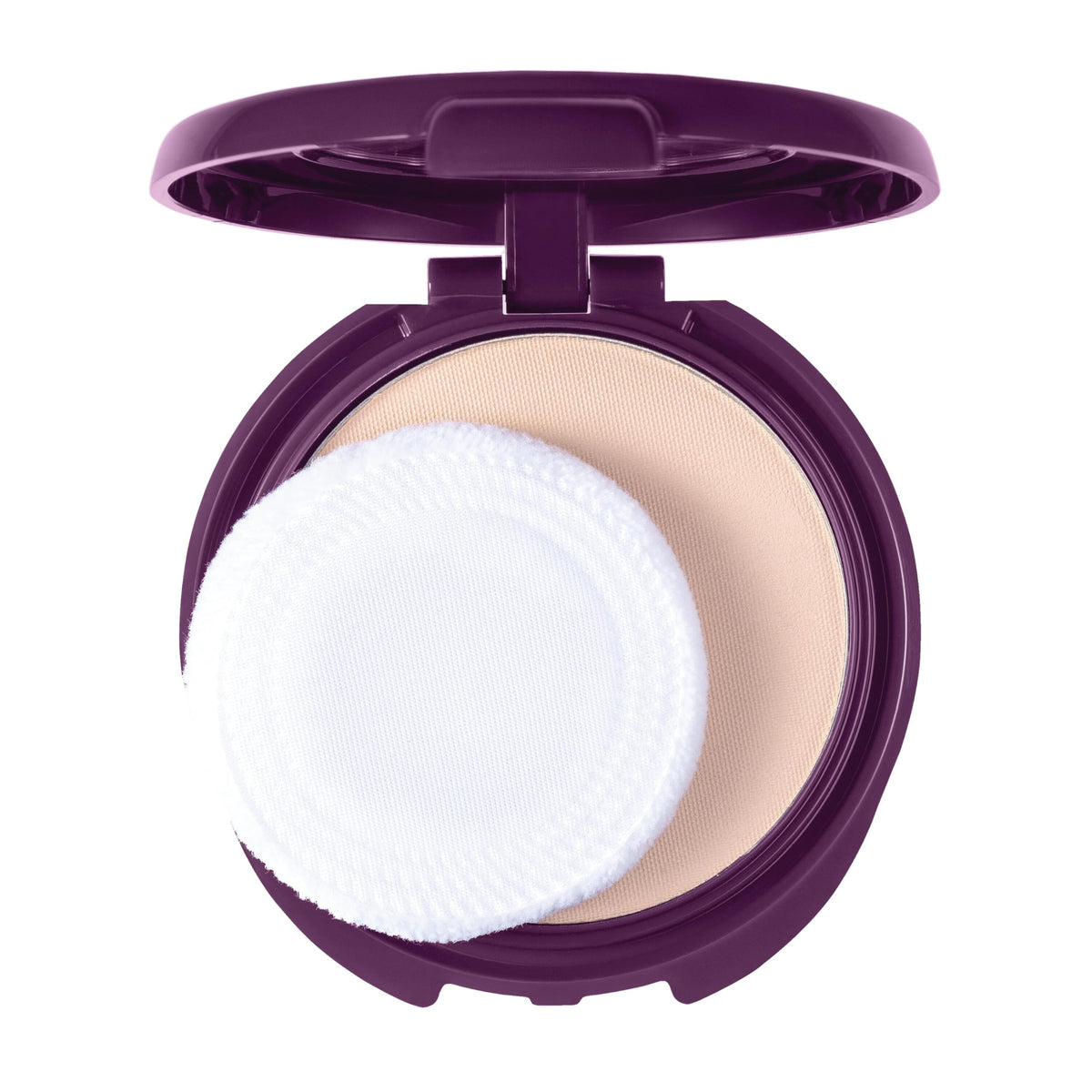 COVERGIRL front compact view showing Classic Beige 115 and everyday benefit