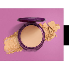 COVERGIRL compact inside purse illustrating quick touch-up convenience
