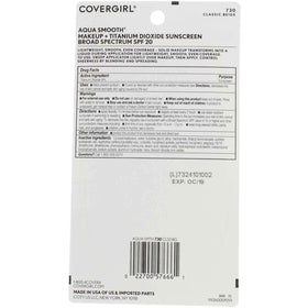 COVERGIRL close-up of cream-to-powder texture on applicator demonstrating smooth blendability