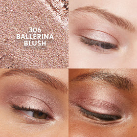 COVERGIRL creamy shimmer texture close-up showing smooth blendability and high impact